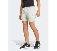 adidas Performance - Heat.rdy - Pantaloncini da HIIT due in uno verdi-Verde L
