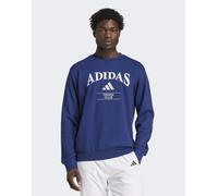 adidas Performance - Heritage - Felpa blu scuro girocollo con grafica M