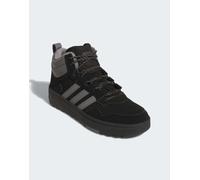 adidas Performance - Hoops 4.0 - Scarpe medie nere e grigie-Nero 37 1/3