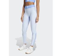 adidas performance - Hyperglam 1/1 - Leggings blu luminoso / blu fusione a coste L