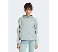 Adidas Hyperglam 3 Stripes Windbreaker Grigio M Donna
