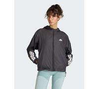 Adidas Hyperglam 3 Stripes Windbreaker Nero XS Donna