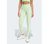 adidas performance - Hyperglam - Leggings a coste verde semi spark/lime burst XL