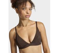 Top bikini a triangolo imbottito a coste Iconisea Aurora Coffee 46