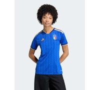 Adidas Italy 26/27 Replica Home Woman Short Sleeve T-shirt Blu M Donna