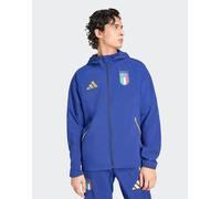 adidas performance - Italy Tiro Travel - Giacca a vento blu vittoria con zip L
