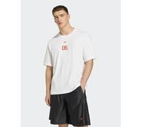 Adidas Jude Bellingham Originals Oversized Short Sleeve T-shirt Bianco M Uomo