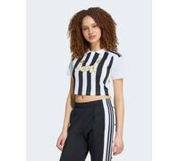 Adidas Juventus 26/27 Cropped Home Woman Short Sleeve T-shirt Nero 2XS Donna