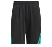 Short da basket Legends 3-Stripes Black / Pure Teal S 18 CM