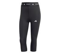 adidas Donna TECHFIT Capri Leggings, BLACK, S