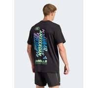 adidas Performance - LesMills Tour - T-shirt nera con grafica-Nero S
