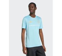 ADIDAS PERFORMANCE Maglia trikot 'FIFA Fussball-Weltmeisterschaft™ 2026 Argentinien' blu chiaro / oro / bianco Uomo ADIDAS PERFORMANCE MxTaglie normali