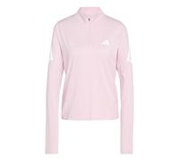 Adidas Felpa da running adi365 Iconic mezza zip Rosa chiaro S Donna