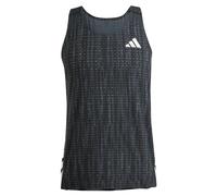adidas Running - Adizero - Canotta nera con stampa-Nero 2XL