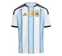 Adidas Argentina 26/27 Messi Replica Home Junior Short Sleeve T-shirt Blu 11-12 Years Bambino,Bambina