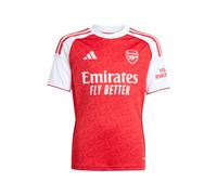 adidas Arsenal FC 2025/26 Home Shirt Junior, RED 13-14Y