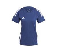 Adidas Tiro24 Sweat Short Sleeve T-shirt Blu S / Regular Donna