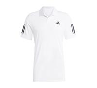 Adidas Club 3 Stripes Short Sleeve Polo Bianco L Uomo
