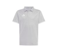 adidas Mixte Enfant Entrada26 Polo Kids, Team Light Grey/White, 11-12 Years