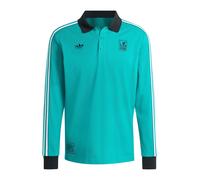 Polo a maniche lunghe Liverpool FC Terrace Icons Sea Green L
