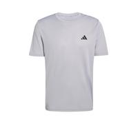 Adidas Workout Essentials Base 3 Stripes Short Sleeve T-shirt Grigio L / Regular Uomo