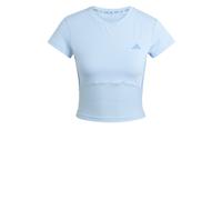 adidas Performance - Hyperglam - T-shirt mini blu a coste L