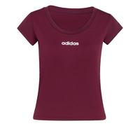 adidas - Training Hyperglam - T-shirt baby bordeaux-Rosso XL