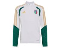 Adidas Italy 26/27 Tiro Training Junior Sweatshirt Bianco 7-8 Years Bambino,Bambina