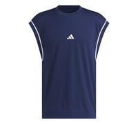 adidas Performance - Adidas Basketball All-World - Top senza maniche blu navy team 2 / blu navy team L