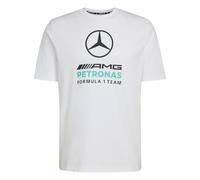 adidas Performance - Mercedes AMG Petronas Formula 1 Team Dna - T-shirt bianca/semi menta rush-Bianco M