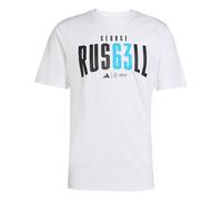 ADIDAS PERFORMANCE Maglia funzionale 'Mercedes - AMG Petronas Formula One Team George Russell' acqua / nero / bianco Uomo ADIDAS PERFORMANCE XLxTaglie normali