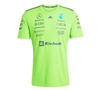 T-SHIRT MERCEDES - AMG PETRONAS FORMULA ONE TEAM SET UP Solar Green / Black XL