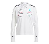 Adidas POLO MERCEDES - AMG PETRONAS FORMULA ONE TEAM LONG SLEEVE | Adidas 2XL