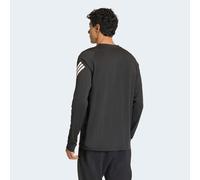 adidas - Adi365 Iconic Stripes L/S - Maglia da corsa XXL grigio