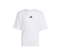 adidas - Training Power - T-shirt bianca oversize-Bianco XS