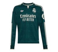 Adidas Real Madrid 26/27 Jersey Away Junior Long Sleeve T-shirt Grigio 13-14 Years Bambini
