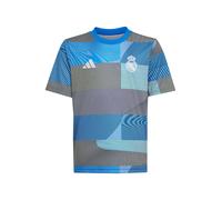 Adidas Real Madrid 25/26 Pre Match Junior Short Sleeve T-shirt Blu 13-14 Years Bambino,Bambina