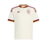 Adidas Spain 26/27 Away Junior Short Sleeve T-shirt Bianco 7-8 Years Bambini