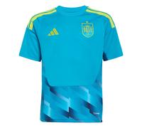 Adidas Spain 26/27 Goalkeeper Home Junior Short Sleeve T-shirt Blu 11-12 Years Bambino,Bambina