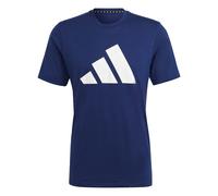 ADIDAS PERFORMANCE Maglia funzionale 'Train Essentials Feelready' blu scuro / bianco Uomo ADIDAS PERFORMANCE XLxTaglie normali
