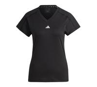 Maglia da donna con logo minimal Adidas Aeroready Essentials Noir M