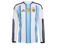 Adidas Argentina 26/27 Replica Home Long Sleeve T-shirt Blu L Uomo