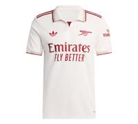 adidas performance - Arsenal 25/26 - Terza maglia ufficiale bianco nuvola e bordeaux team college XS