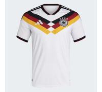 Adidas Germany 26/27 Authentic Home Short Sleeve T-shirt Bianco XL Uomo