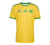 Adidas South Africa 26/27 Authentic Home Short Sleeve T-shirt Giallo S Uomo