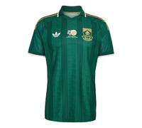 Adidas South Africa 26/27 Authentic Away Short Sleeve T-shirt Verde S Uomo