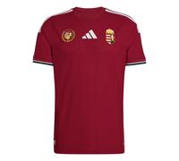 Adidas Hungary 26/27 Authentic Home Short Sleeve T-shirt Rosso XL Uomo