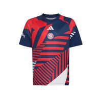 Adidas Fc Bayern Munich 26/27 Jersey Presentation Junior Short Sleeve T-shirt Rosso 9-10 Years Bambini