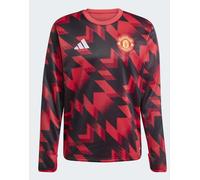 adidas Performance - Manchester United 25/26 - Maglia da riscaldamento pre-partita color rosso MUFC L
