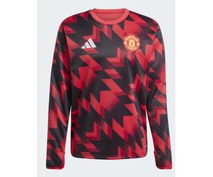 adidas Performance - Manchester United 25/26 - Maglia da riscaldamento pre-partita color rosso MUFC L